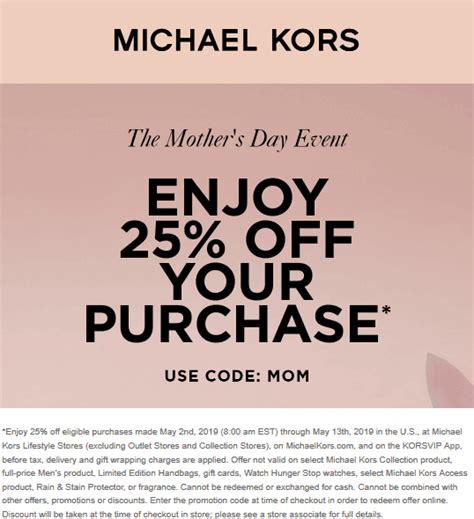 michael kors promo code for watches|michael kors promo code honey.